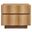 Isola 2 Drawer Nightstand In Walnut and Light Oak