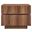 Isola 2 Drawer Nightstand In Walnut