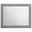 Ives Dresser Mirror In Grey High Gloss