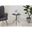 Ivy Tripod Side Table In Brushed Black