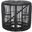 Jabez Round Accent Table in Black