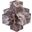 Jack Marble Decorative Jack Object In Cherry