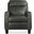 Jacklyn Power Recliner with Pop-Up Headrest In Grey
