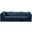Jacob Velvet 3 Seater Modular Sofa with Arm Support In Navy