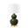 Jade Lamp without Shade In Olive Green