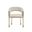 Jahara Dining Armchair In Meg Taupe and Porcini Taupe