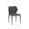 James Stackable Dining Chair Set of 2 In City Grey