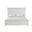 Jamestown Queen Bed In White