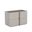 Jamille Large Nightstand In Cream and Brown