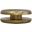 Jamison Iron Coffee Table In Gold