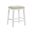 Jane Counter Height Bar Stool In White and Cream