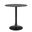 Jannie 30 Inch Outdoor Bistro Table In Black