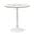 Jannie 30 Inch Outdoor Bistro Table In White