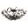 Jardin 19 Inch Semi Flush Ceiling Light In Architectural Bronze and Gold