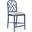 Jardin Counter Stool Set of 2 In Deep Sea Blue