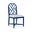 Jardin Side Chair Set of 2 In Deep Sea Blue