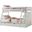 Jason White Twin Over Full Bunk Bed with Trundle