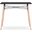 Jaspeni Black/Natural Home Office Desk
