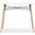 Jaspeni White/Natural Home Office Desk