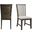 Jasper Dark Walnut Slat Back Side Chair Set Of 2