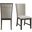 Jasper Dark Walnut Upholstered Side Chair Set Of 2