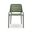 Jasper Outdoor Stacking Chair Set of 4 In Green