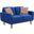 Jax Loveseat In Royal Blue