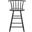 Jay Wood Counter Stool in Black