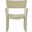 Jayke Velvet Dining Chair In Creme