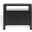 Jaylessa Wood Nightstand In Black