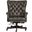 Jefferson Executive Chair In Burnished Walnut