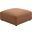 Jennifer Upholstered Ottoman Terracotta