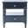 Jenson Navy 2-Drawer Nightstand