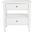 Jenson White 2-Drawer Nightstand
