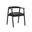 Jeremy Dining Armchair In Black