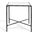Jessa Metal Square End Table In Black