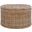 Jesse Grey Wicker Storage Coffee Table