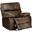 Jessie James Swivel Gliding Recliner In Chocolate Brown