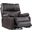 Jessie James Swivel Gliding Recliner In Dark Graphite
