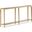 Jinx Large Brass Console In Brass