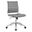 Jive Gray Armless Mid Back Office Chair