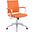 Jive Orange Mid Back Office Chair