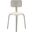 Jo Upholstered Stackable Dining Chair Set of 2 in Grey and Cream