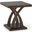 Jocelyn 24 Inch End Table In Brown