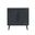 Jodie Accent Cabinet In Charcoal Grey