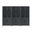 Jodie Bookcase Set of 3 In Charcoal Grey