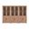 Jodie Bookcase Set of 3 In Maple