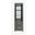 Altamonte 22 Inch Pier Bookcase In Brushed Grey