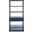 Johni 1 Drawer 5 Shelf Etagere in Navy