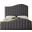 Jolie Velvet King Bed In Grey